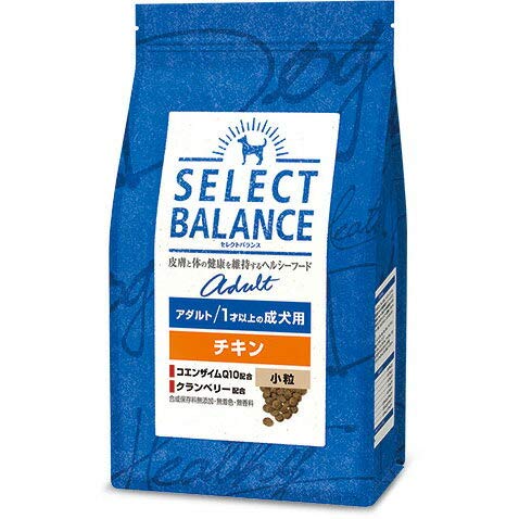セレクトバランス アダルト チキン 小粒 1才以上の成犬用3kg