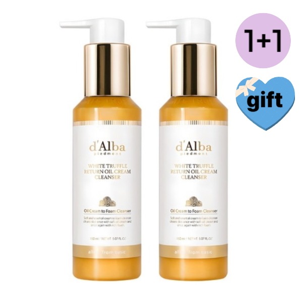 【正規品1+1】ホワイトトリュフリターンオイルクリームクレンザー 150ml+150ml 毛穴ケアクレンジングクレンジングジェル クレンジングバーム 洗顔 クレンジング メイク落とし 化粧落とし保湿/