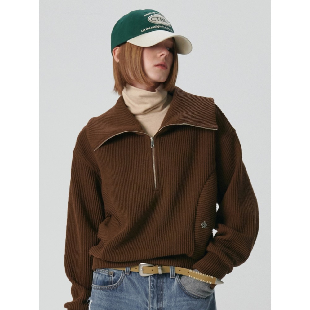 CITYBREEZEゴルジ半集業マンツーマンTシャツBROWN