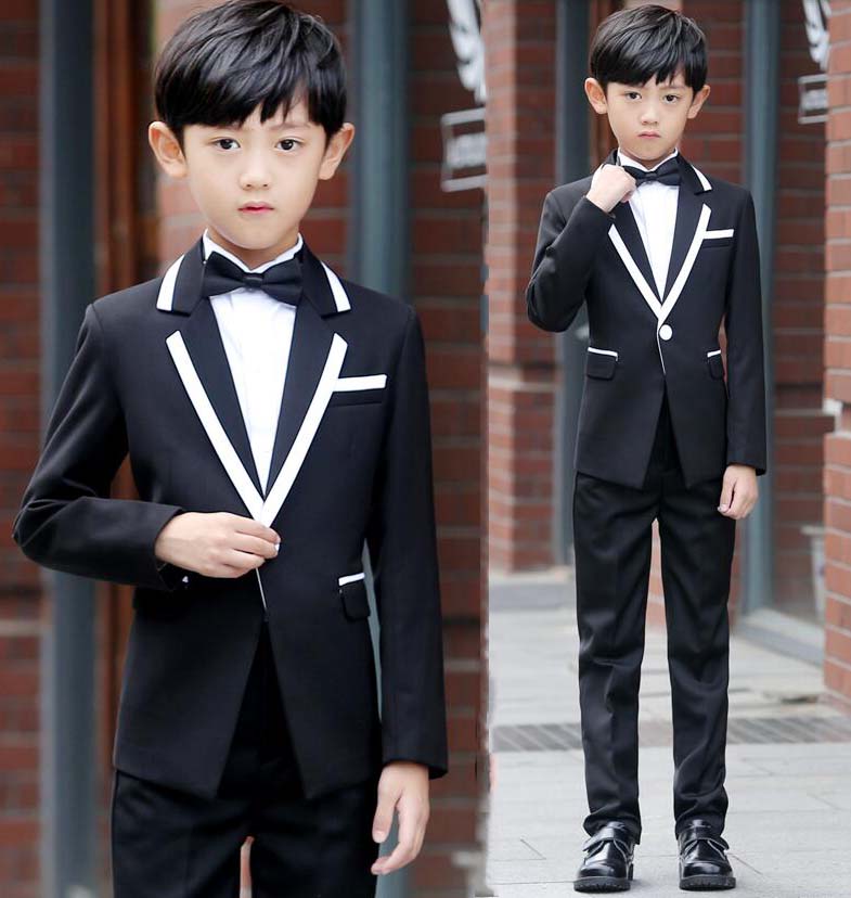 高品質保証！子どもスーツ 上下セット 男の子スーツ パーティー 礼服 キッズスーツ 110-160 ベビー フォーマルスーツ 子供 男の子 結婚式 4点セット ジャケット+パンツ+シャツ/ベスト+蝶結