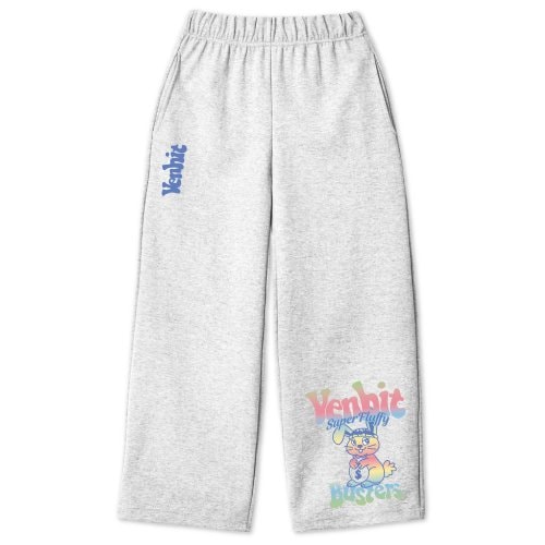 グラデーション グラフィック ワイドパンツ