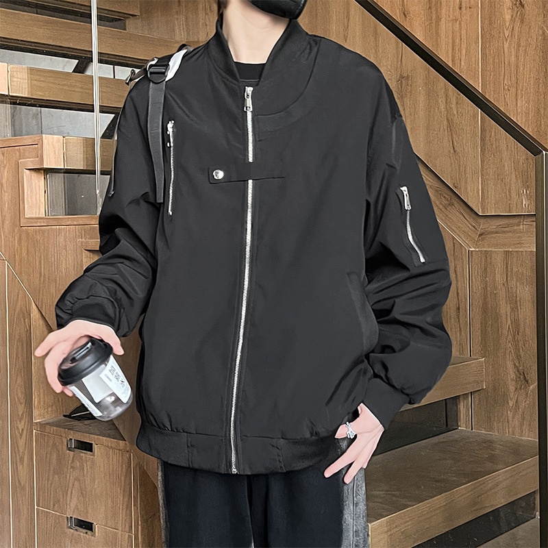 メンズ 2025年秋冬新作 ゆったり レトロ ワークジャケット アメリカンカジュアル スリーインワン 登山スーツ