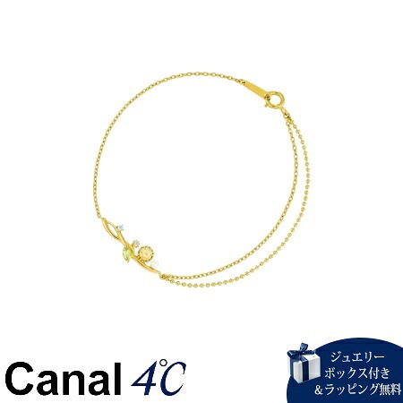 4cc520839 カナルヨンドシー Canal 4℃ カナル4℃ ブレスレット シルバー MIMOSA Collection ミモザ フラワー クォーツ/ペリドット レディース ブランド 正規品 新