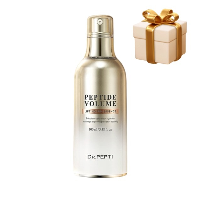 ドクターペプティ ペプチ ボリューム リフティング プロ エッセンス 100ml話題のペプチドバブルエッセンス微細バブ弾力リフティングルエッセンス