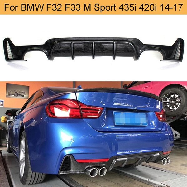 カーボン リア バンパー BMW スポイラー 外装 カスタム パーツ F32 F33 M Sport 2014-2017