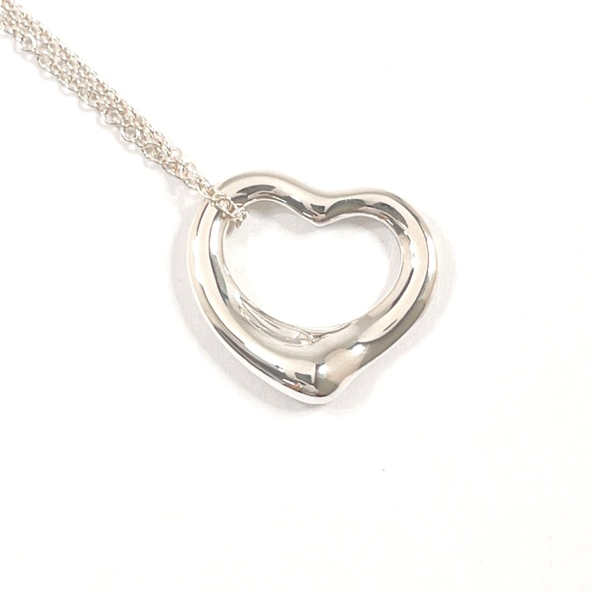 エルサペレッティ オープンハート ネックレス シルバー シルバー925 レディース