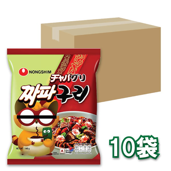 農心 チャパグリ 140g 韓国食品 韓国ラーメン - ラーメン