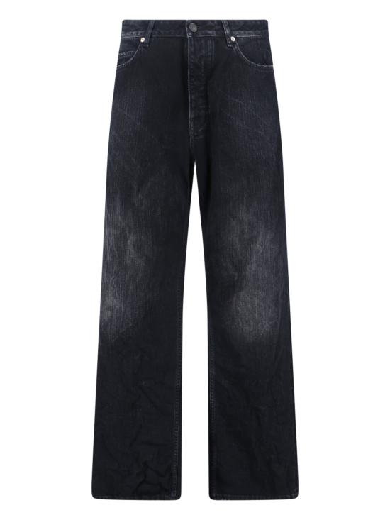 BALENCIAGA Men Denim Pants 851352 TTW67 1037 Black
