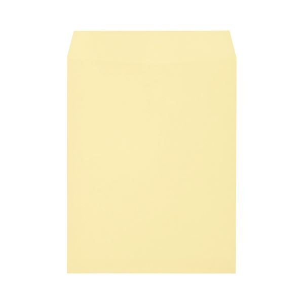 (まとめ) キングコーポレーション ソフトカラー封筒 角3 100g／m2 クリーム K3S100C 1パック（100枚） (×10セット)