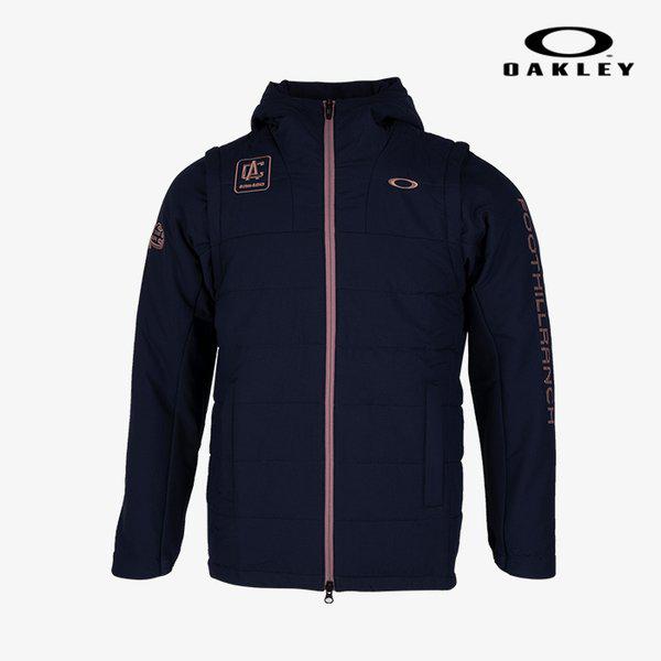 アンイーブンパフ冬ジャンパージャケットパディングベスト