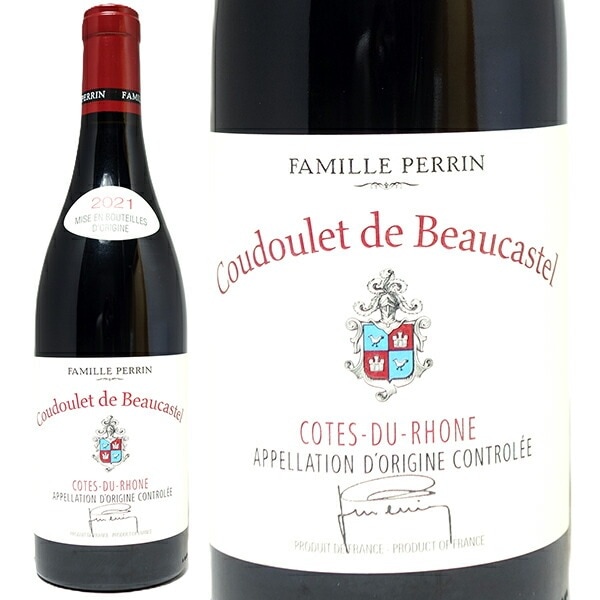 2021 クードレ ド ボーカステル ルージュ 750ml ファミーユ ペラン ローヌ フランス 赤ワイン コク辛口 ^C0DPBC21^ 4,752円