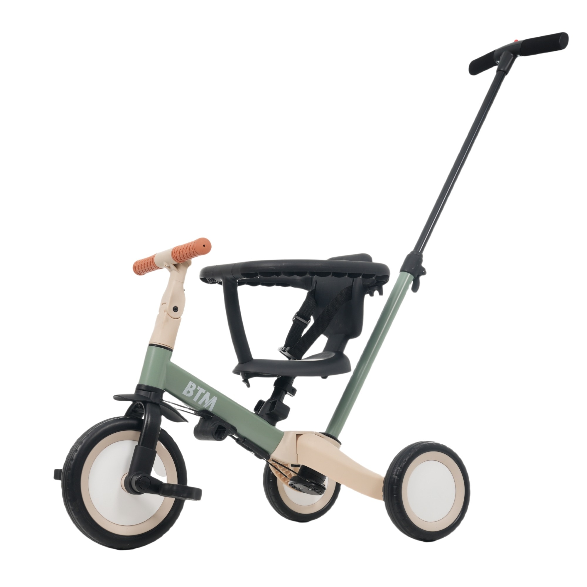 【2点購入で150OFF】品質良い!店舗お勧め! 三輪車 足けりバイク 一台4役 ベビーカー かじとり 手押し棒付 セーフティーガード付き 子供用三輪車 子供自転車 3輪 キッズ 幼児 自転車 バイク