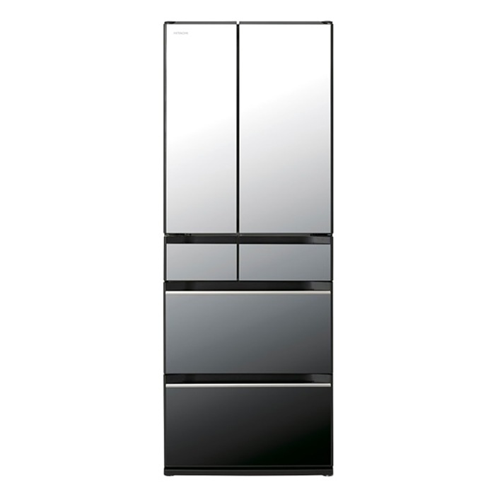 【配送＆設置無料】冷蔵庫 617L フレンチドア 観音開き 6ドア HXCタイプ R-HXC62X-X クリスタルミラー