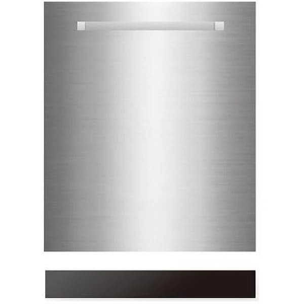 SMV4ZDX016用ステンレス扉面材+黒ポリ巾木セット [食器洗い機用アクセサリー] メーカー直送