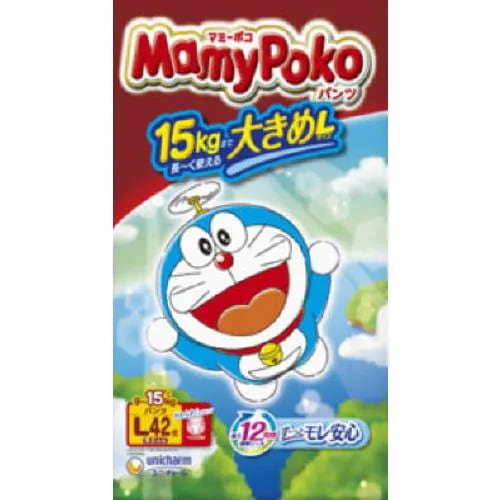 マミーポコ　Mサイズ　パンツ　9パックセット Amazon.co.jp: 【パンツ Mサイズ】マミーポコパンツ ドラえもん