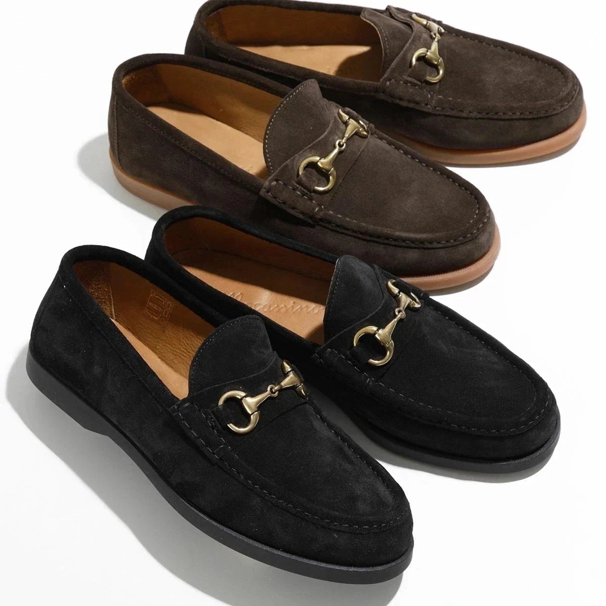 IL MOCASSINO イルモカシーノ ビットローファー B/REVERSO MGO KALIEDO/GOMMA WIND メンズ スエード モカシン ラバー 【mega】