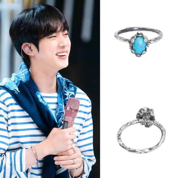 防弾少年団 BTS JIN着用 ヨンリヨンリ 指輪