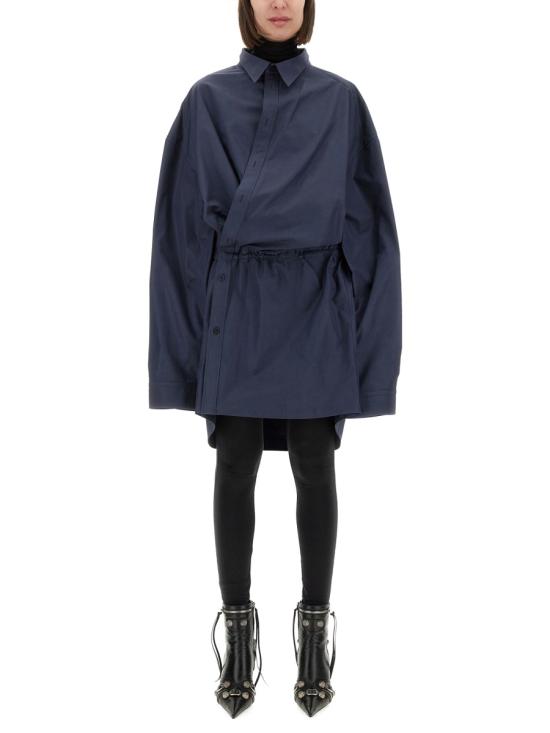 BALENCIAGA Women Dresses 814136 TRM174530 BLUE