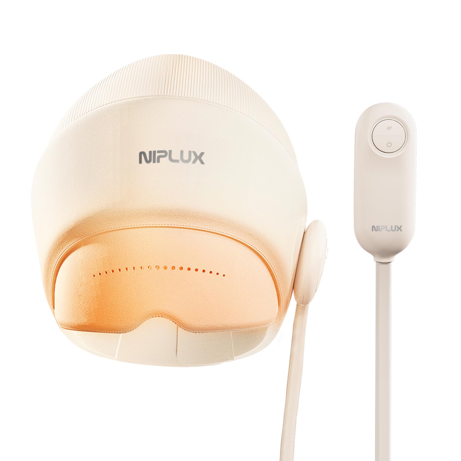 【博士監修】ヘッドリラクゼーション器 NIPLUX CHILLMET アイウォーマー ヘッドスパ ホットアイマスク 温熱 加圧 チルメット 目元エステ 頭ケア 充電式 実用的 プレゼント 女性 誕生日