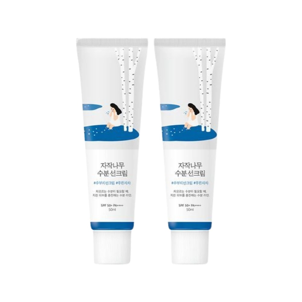 シラカバ 水分 サンクリーム 50ml 1+1