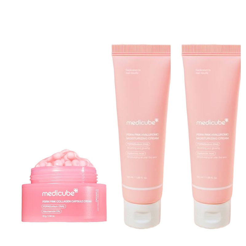 PDRN コラーゲン カプセルクリーム 55g+PDRN ヒアルロニック うるおいクリーム 50ml 2個