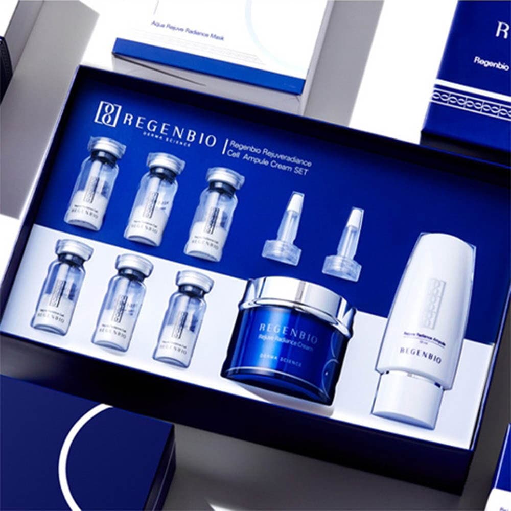 regenbio rejuve radiance cell ampoule cream set