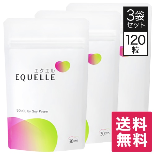 エクエル パウチ 120粒 3袋 大塚製薬