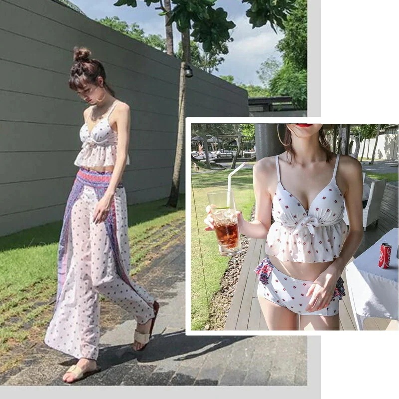 新作 水着 17-4 3点セット ワンピース ショートパンツ 海 旅行 新婚旅行 温泉 海外 リゾート セレブ ハワイ旅行 グアム サイパン パリ島 セブ島 モルディブ パラオ タヒチ ハミルトン