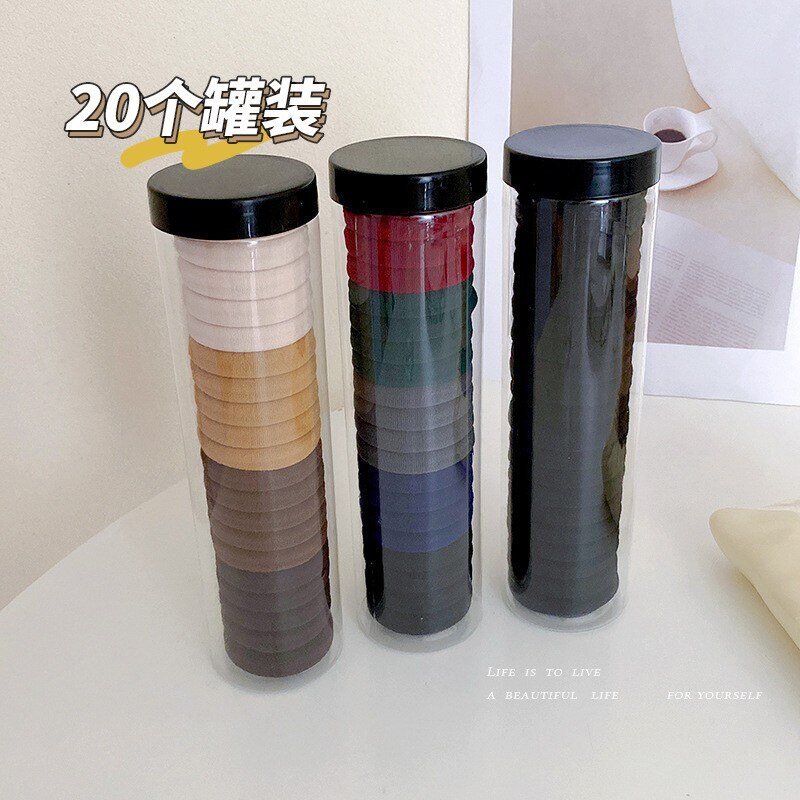 タオルヘアリングタイヘアファッションベーシックネクタイ頭皮腱セン耐久性ヘッドドレスヘアロープのセット