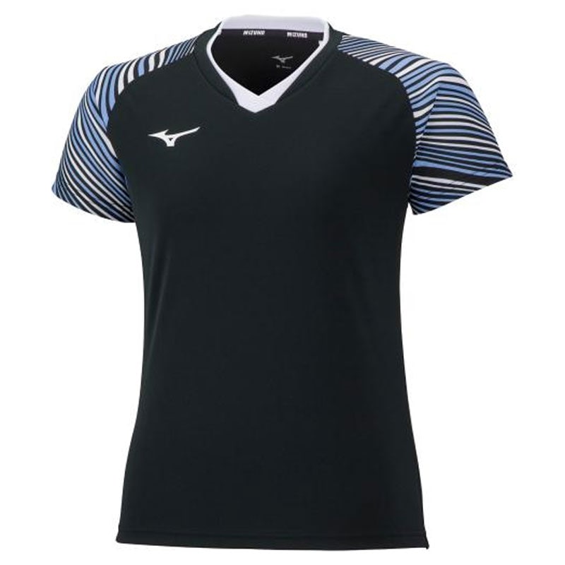 ゲームシャツ(ラケットスポーツ)(ウィメンズ) テニス/ソフトテニス ウエア ゲームウエア (62JA2701)