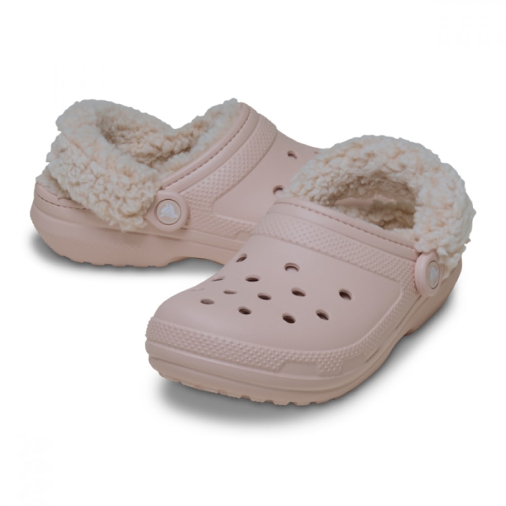 クロックスユニセックスクラシックフリース裏地付きクロッグ 211396-6UR クロックスジビッツファー...