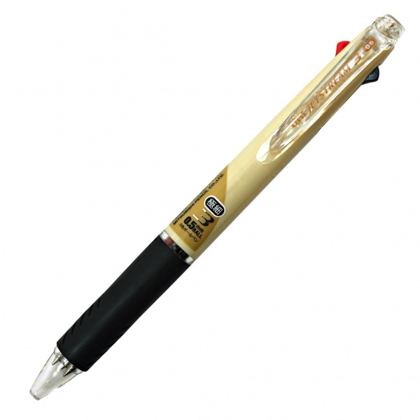 多色ボールペン ジェットストリーム 0.5mm 3色ボールペン【アイボリー】 SXE3-400-05