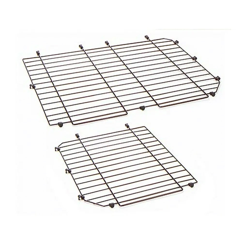 アウトレット品　トイレのしつけが出来る　ドッグルームサークル　ダークブラウン　専用屋根面　訳あり　ＣＲＣ40―50―40―00―00