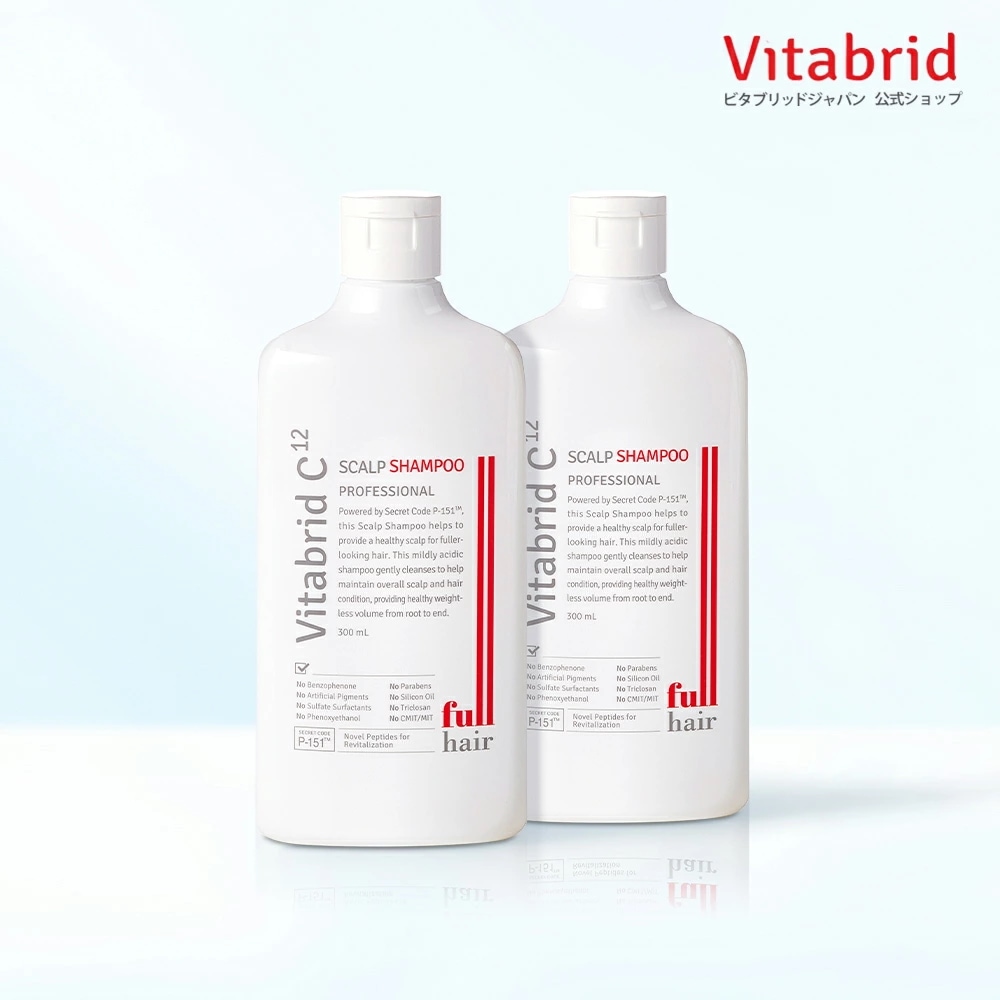 [公式]スカルプシャンプー 300ml 2本 ノンシリコン ペプチドブリッド エイジングケア ハリ コシ スカルプ　育毛　薄毛対策 男性用　男　女性用　養毛　頭皮　薄毛　生え際　トニック　ビタミンC 10,698円