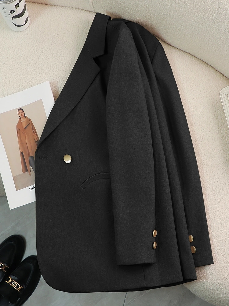 ジャケット レディース 春秋 デザイン性 米白色 おしゃれ カジュアル コーディネート 気質