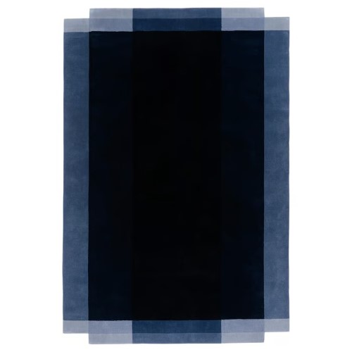GNETGRAS グネートグレース ラグ パイル短 - ダークブルー/ハンドメイド 200x300 cm 56,746円