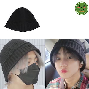 [BTS ENHYPEN 着用] Wool Knit Bucket Hat / Jungkook 着用 韓国ニット帽