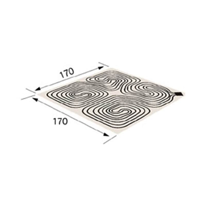 UP-22FC 床暖房システム部材 ソフトパネル 2畳用 左右勝手共用折りたたみタイプ