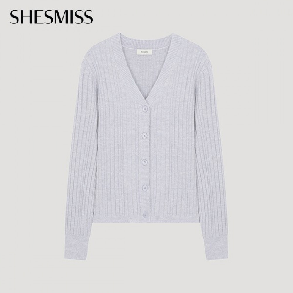 (Shes Miss) グリッター V ネックニットカーディガン_SSKCDO41070_LV 6,498円