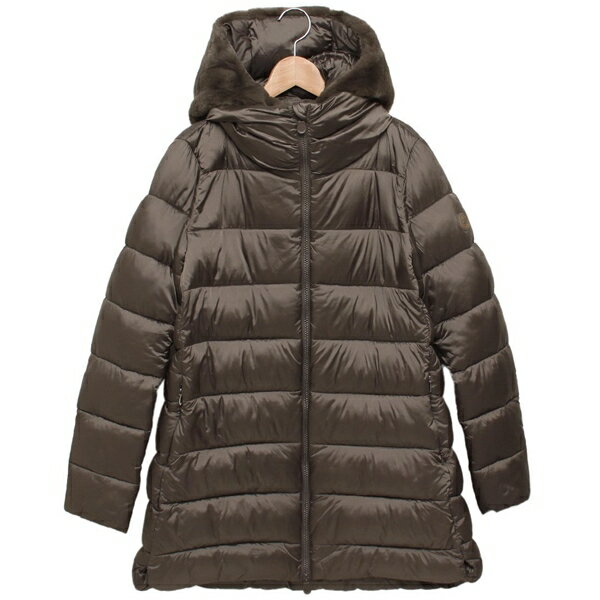 ダウンジャケット コート マチルダ エコダウン フード付き カーキグリーン レディース D40280W JADE21 40023