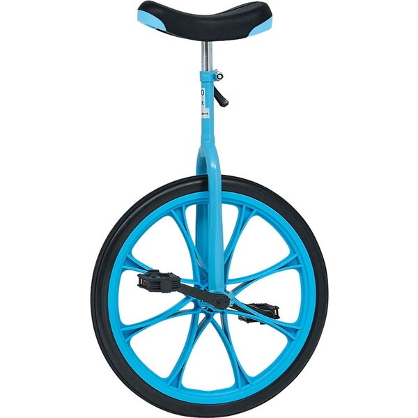 学校体育器具 ノーパンク一輪車20 ブルー T2498B