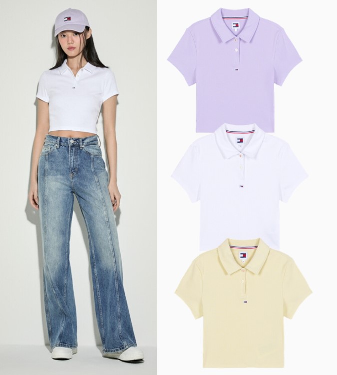 Womens Crop T-shirt (T32E1TKT40TWT1)