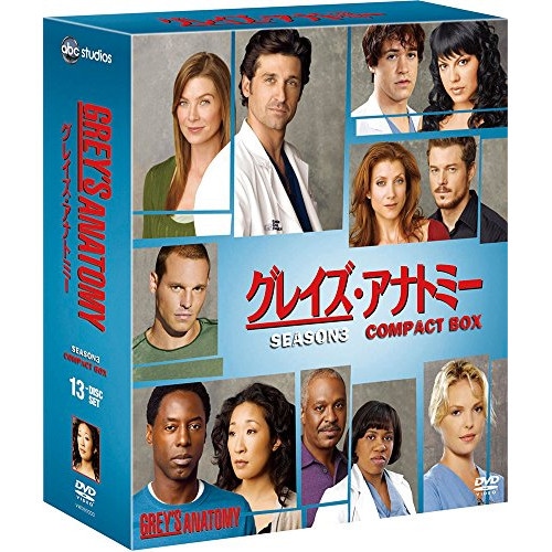 グレイズ・アナトミー シーズン3 コンパクト BOX ／ エレン・ポンピオ (DVD) VWDS-2514