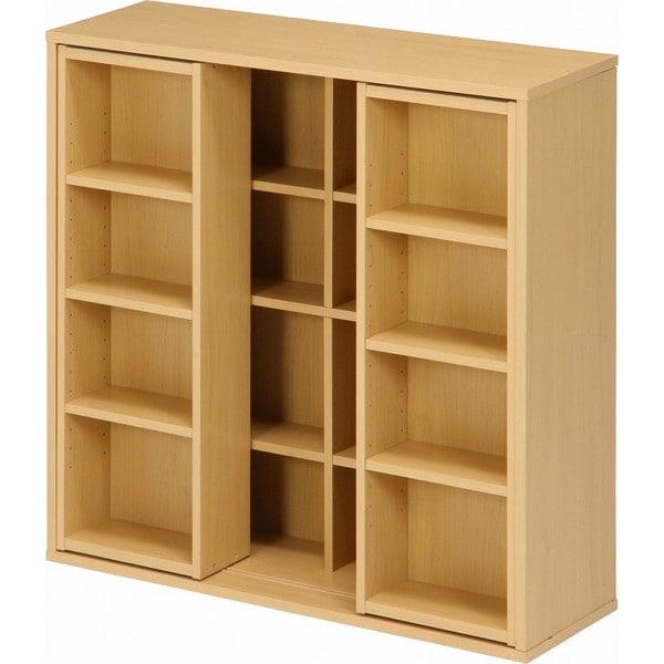 不二貿易 86030 ダブルスライドラック ナチュラル DS9090NA メーカー直送