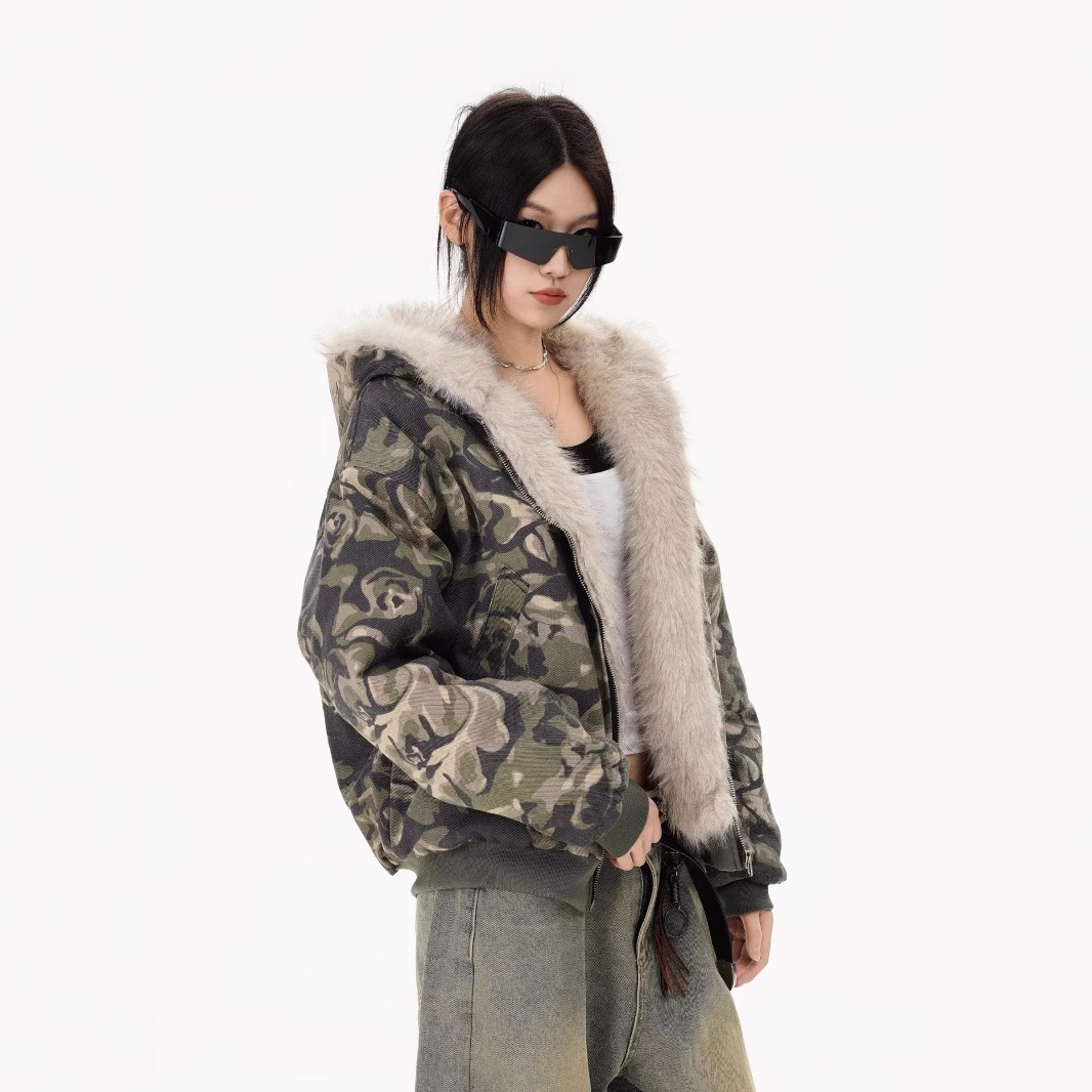 ジャンパ一・プルソン秋 冬 防風ファーカラー アウター レディース ジャケット 気質 ショート中綿ジャケット 暖かい 通勤 韓国ファッション トップス ジャケット レディース服