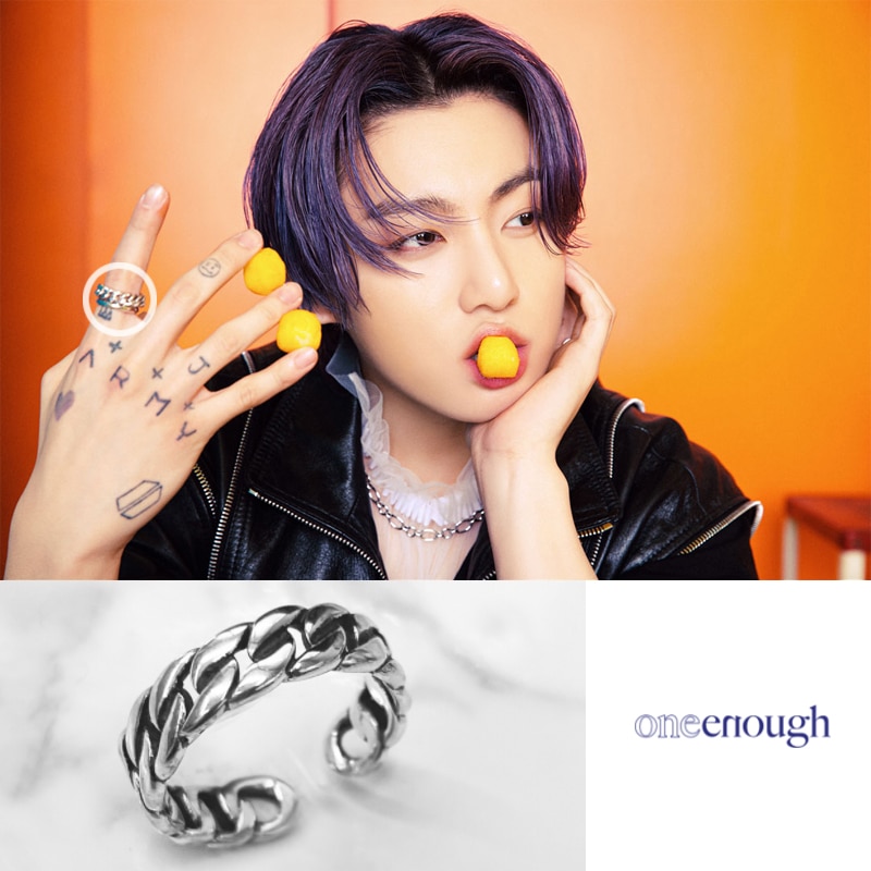 【ONE ENOUGH】BTS JUNGKOOK 着用★Fore Chain Ring ONE ENOUGH】BTS JUNGKOOK 着用☆Fore Chain Ring (ONE ENOUGH