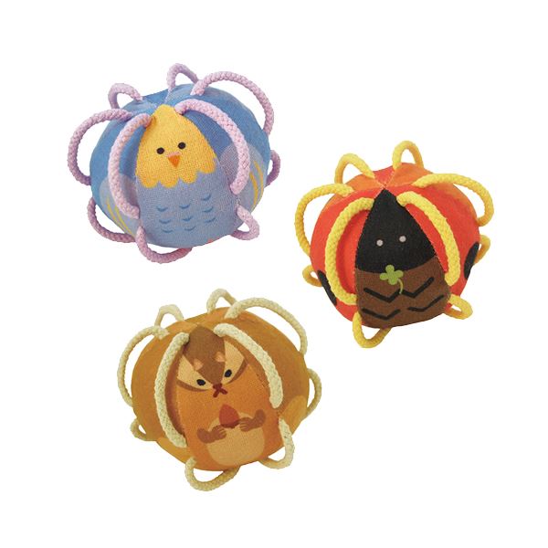 シャオール わっかボールミニ インコ+てんとうむし+しまりす SHA10119+SHA10096+SHA10102 5,748円