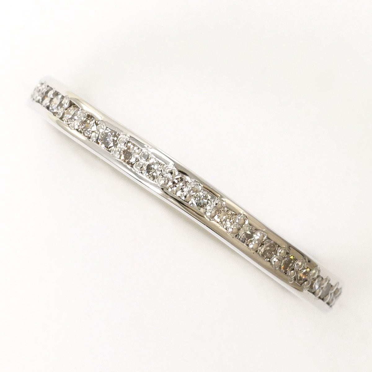 PT900 プラチナ リング・指輪 10号 ダイヤモンド 0.25ct 総重量約2.4g ジュエリー 中古
