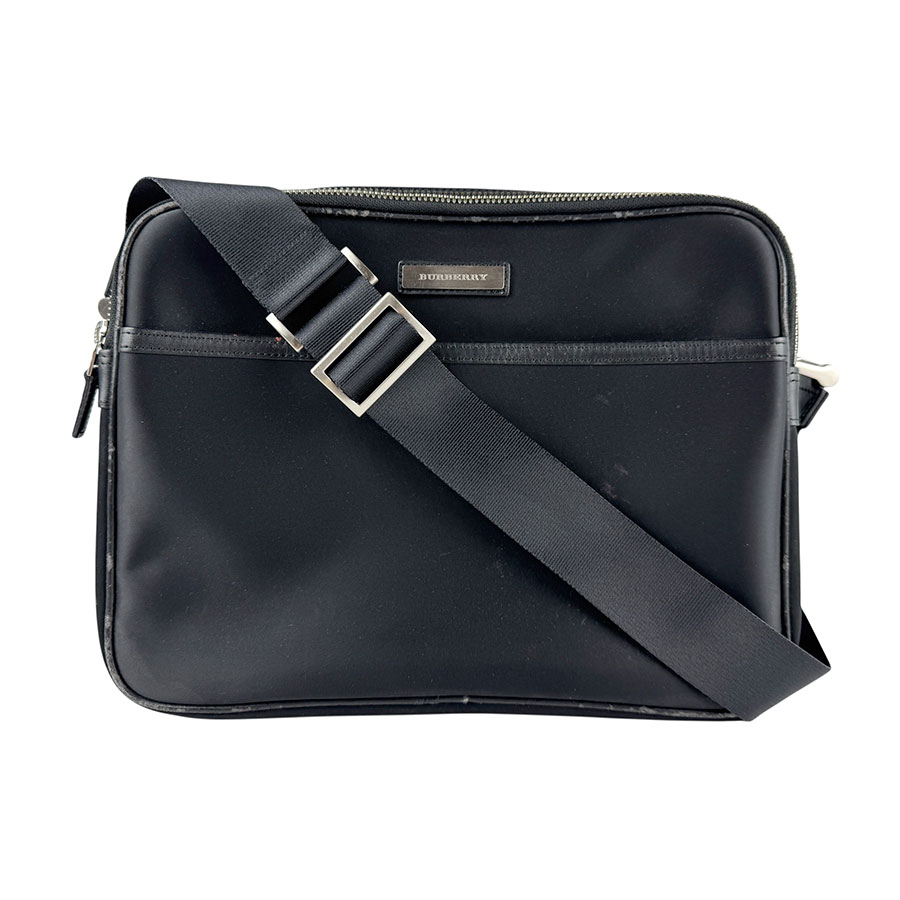 バーバリー BURBERRY ショルダーバッグ ナイロン ブラック ユニセックス z6402