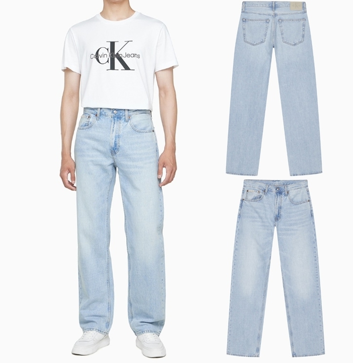 Mens 90s Straight Fit Jeans (40EM718-EF8)